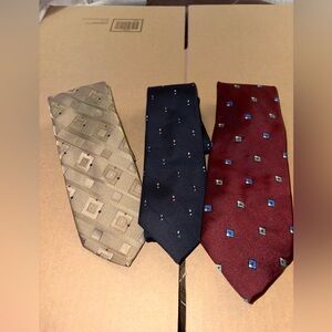 Set of 3 Vintage Ties